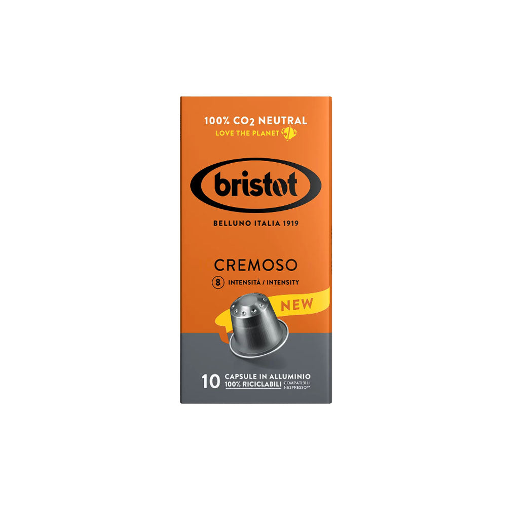 Bristot Cremosa Pods | 10 Capsules