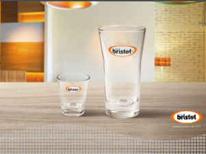 Bristot Latte Glasses