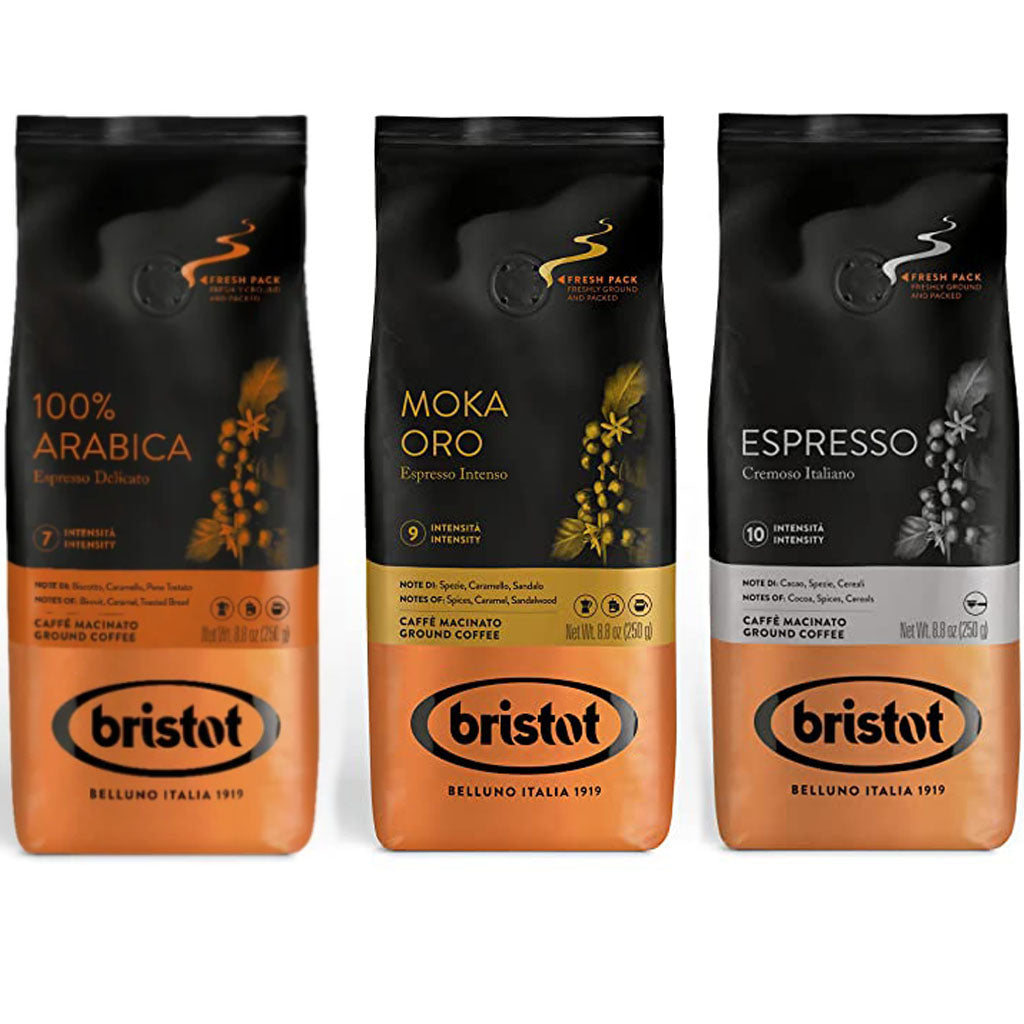 Bristot Ground Coffee Range Diamante